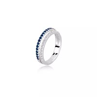 Anello Mabina Donna Anello Argento E Zirconi in Argento Zircone 523143-17 - 523143-11